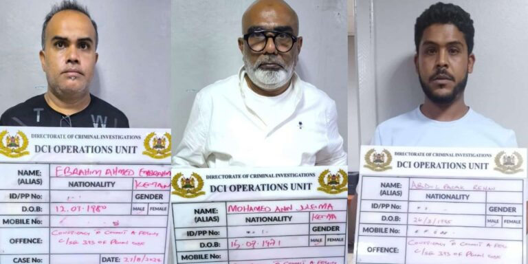 Three charged for Ksh116M fraud scheme targeting Pakistani national