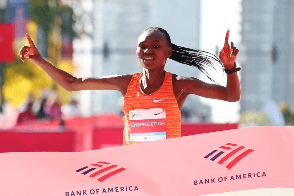 Ruth Chepngetich Breaks Women's Marathon World Record in Chicago