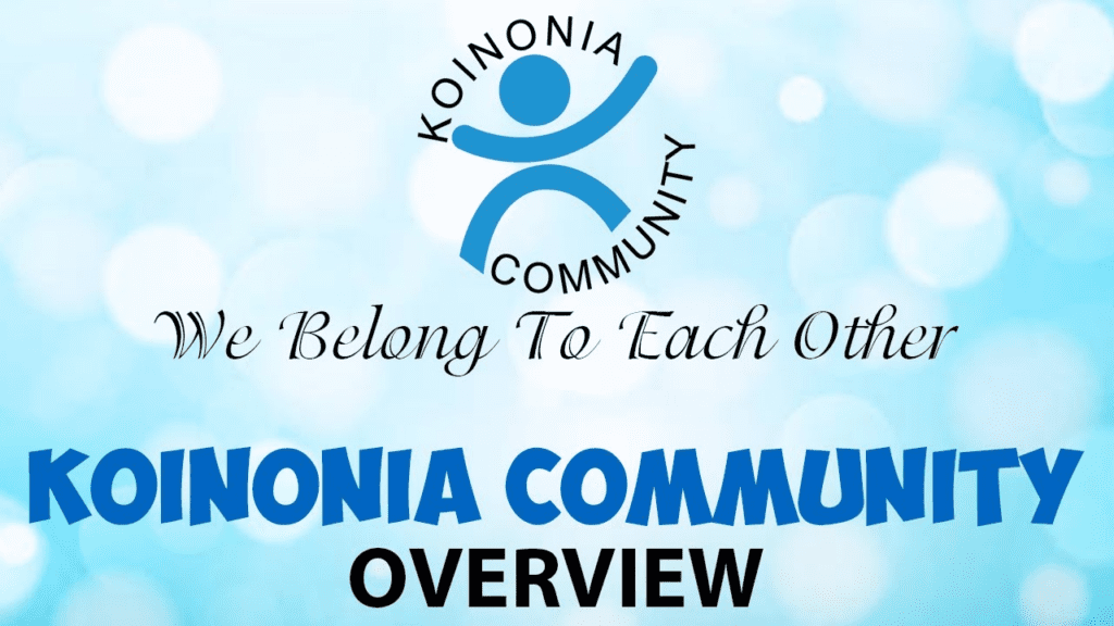 Job Opportunities at Koinonia Community