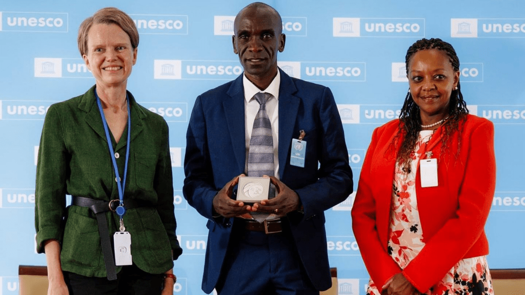 Eliud kipchoge appointed unesco goodwill ambassador