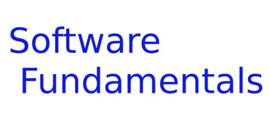 Software Fundamentals