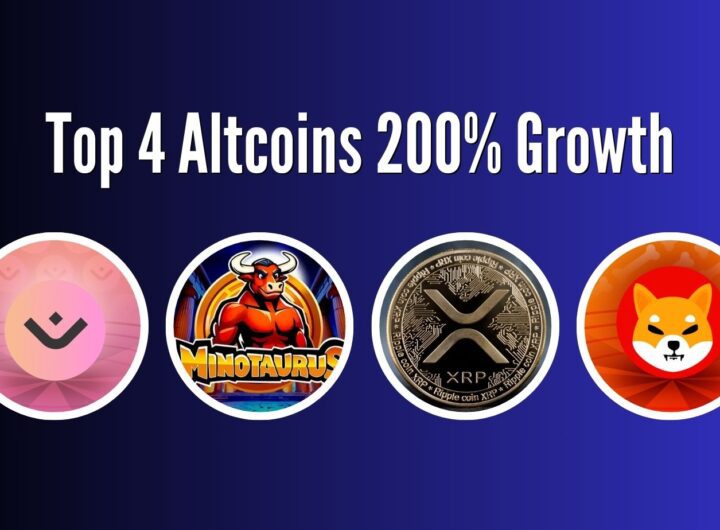 Top 4 Altcoins 200% Growth