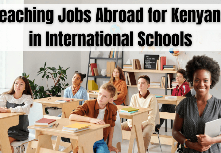 Teachers Jobs Abroad