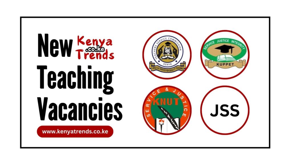 15 Teaching Vacancies at Kenyan Schools