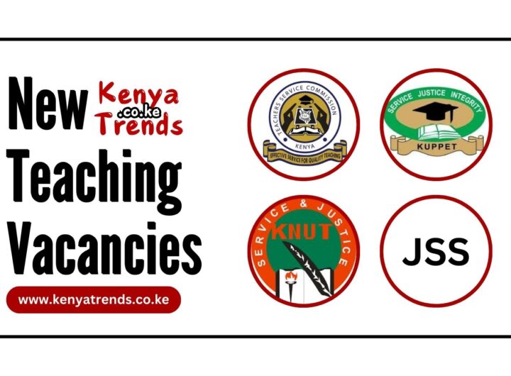 9 Teaching Vacancies at Kenyan Schools