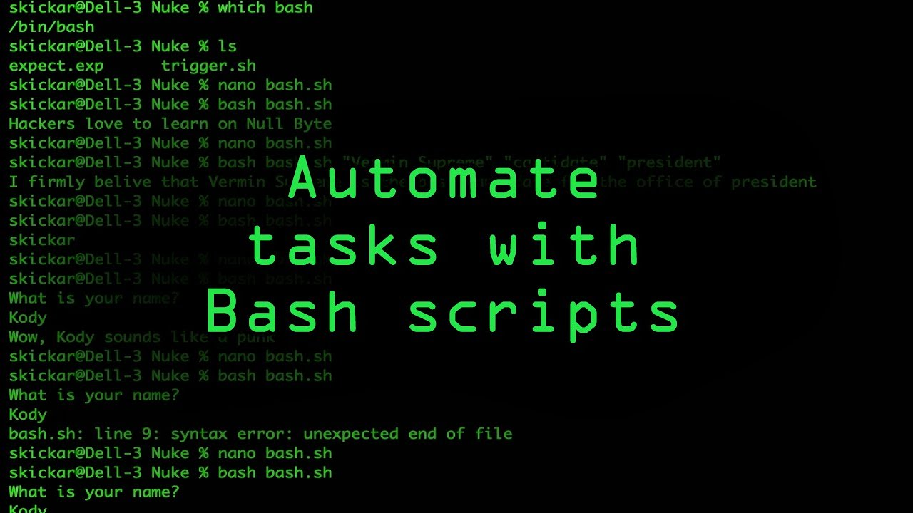 Bash Scripting for Linux Security