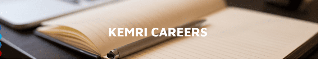 57 Vacancies Open At KEMRI