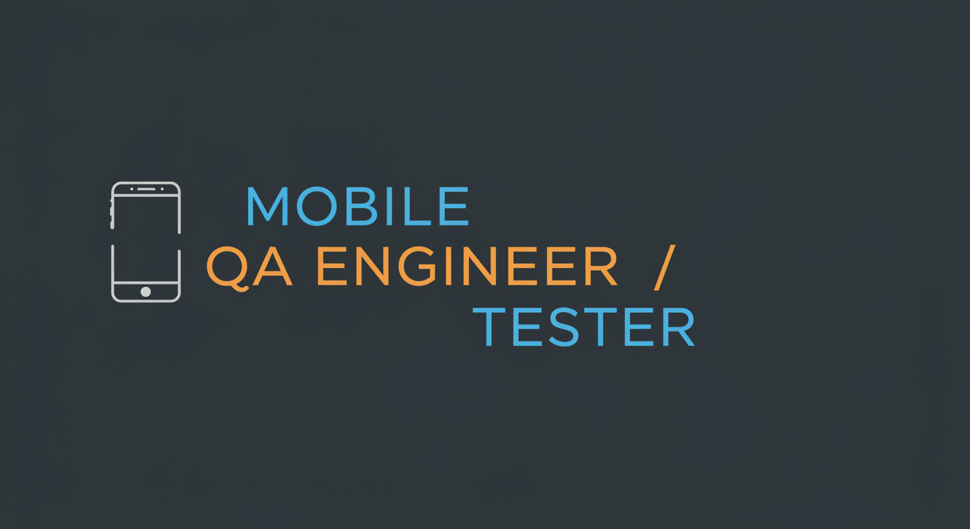 Remote Mobile QA Engineer/Tester Job at Neybox