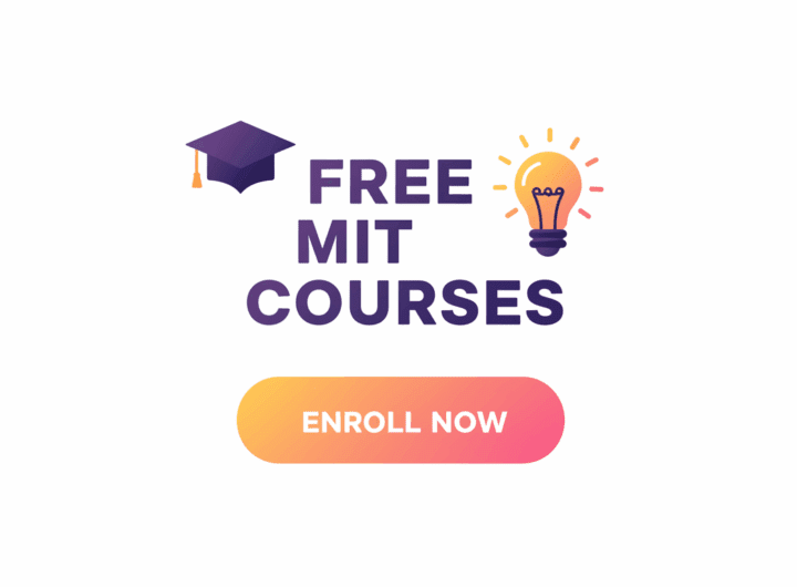 5 Free MIT Online Courses to Boost Your Skills in 2025