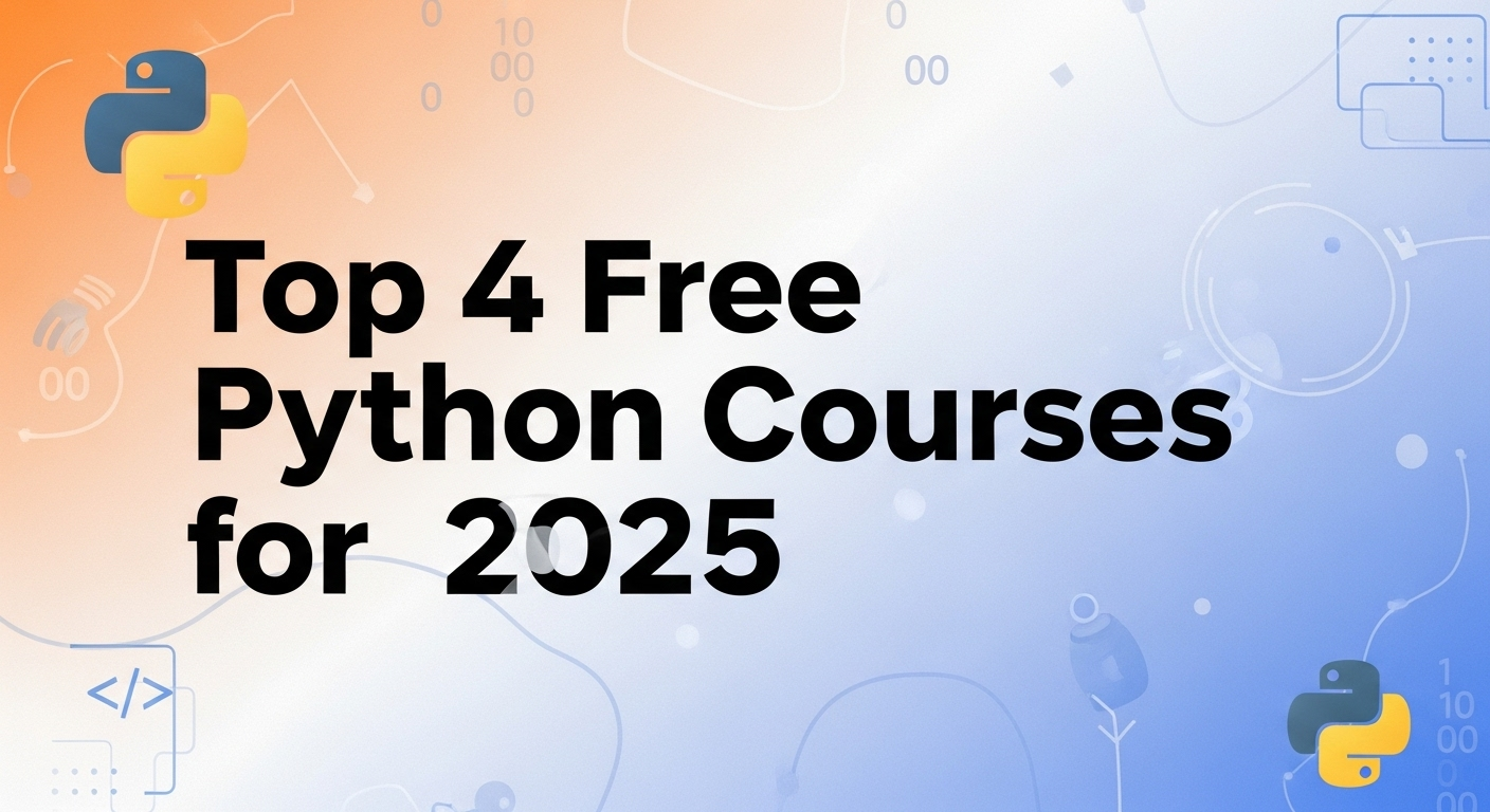 Master Python for Free in 2025: 4 Expert-Backed Courses to Boost Your Coding Skills