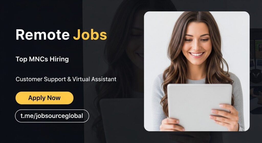 Remote Customer Support and Virtual Assistant Jobs