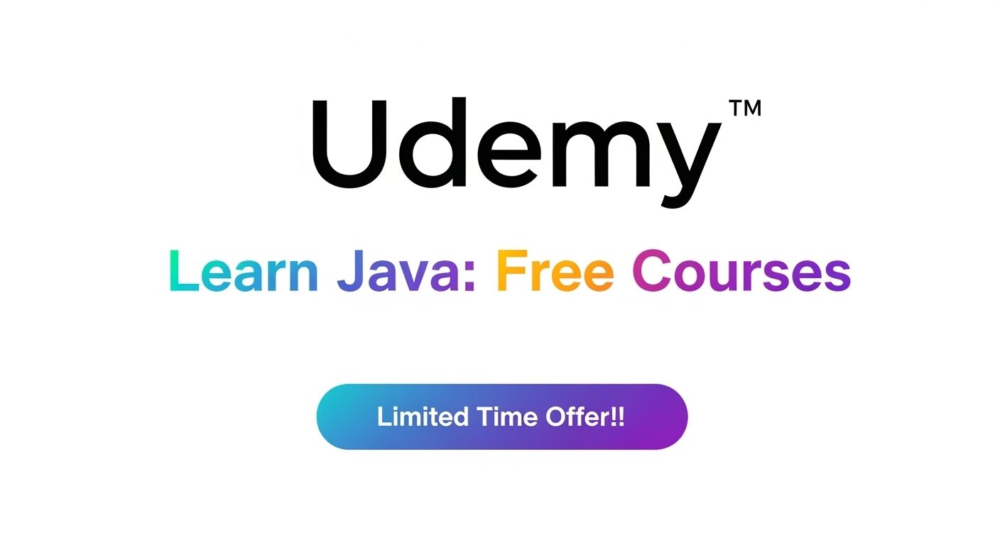 Top FREE Java Courses (Udemy Coupons), June 2025
