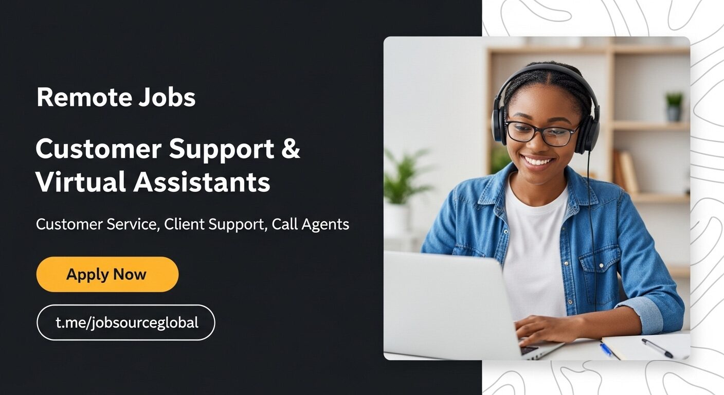 Remote Customer Support and Virtual Assistant Jobs at Global Top Companies, January 2026, Apply Now Remote Customer Support and Virtual Assistant Jobs at Global Top Companies, January 2026, Apply Now