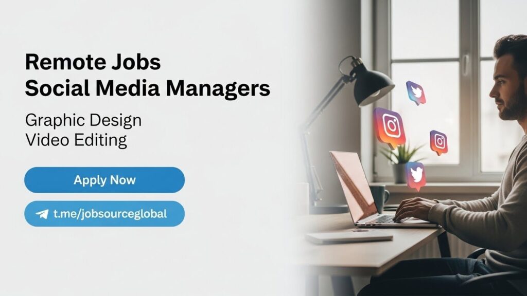Remote Social Media Manager Jobs