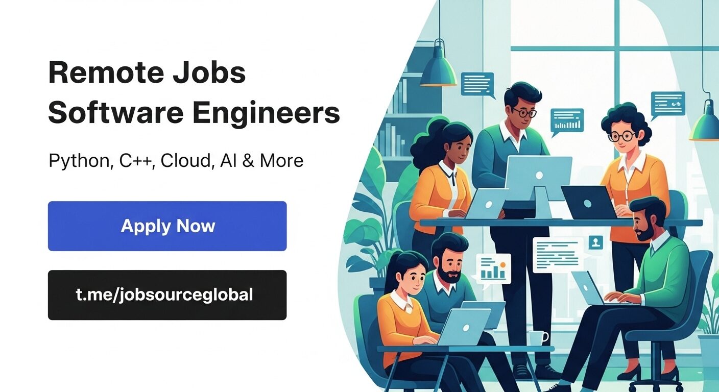 Remote Software Engineering Jobs at Global Top Companies, January 2026, Apply Now Remote Software Engineering Jobs at Global Top Companies, January 2026, Apply Now