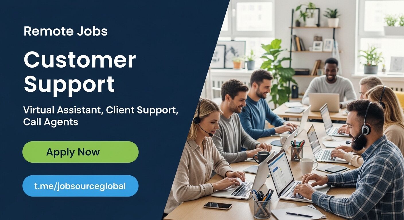 Remote Customer Support and Virtual Assistant Jobs at Global Top Companies, February 2026, Apply Now