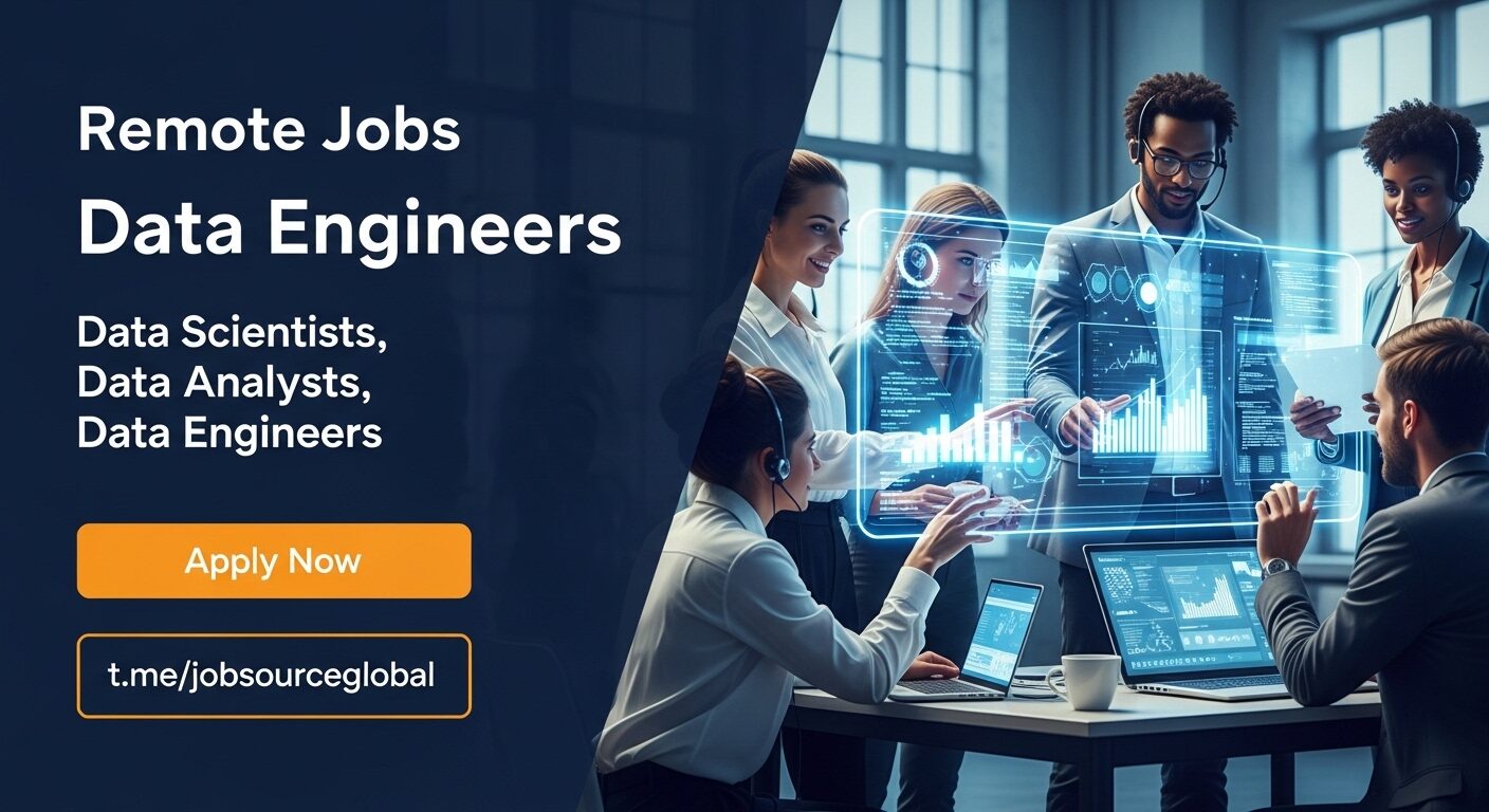 Remote Data Jobs at Global Top Companies, March 2026, Apply Now