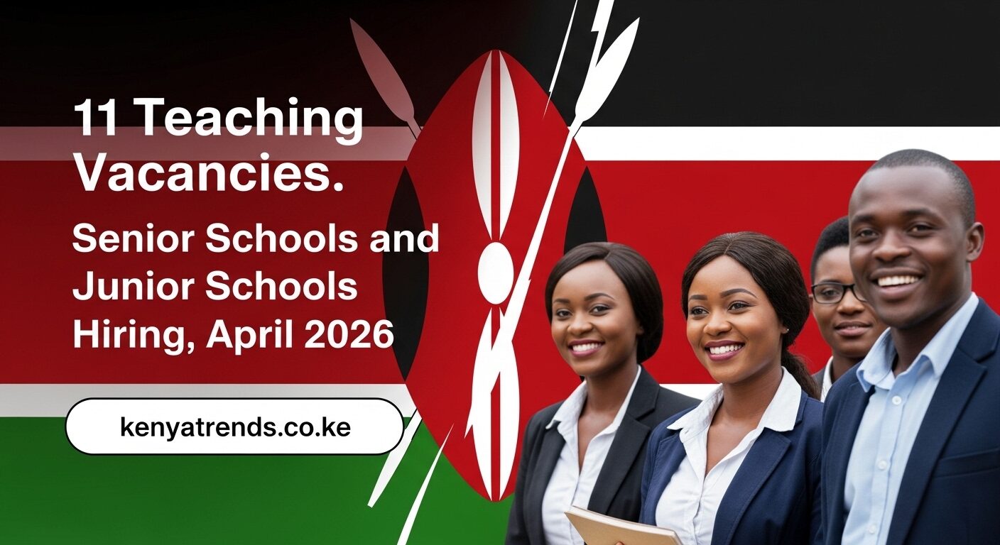 11 Teaching Vacancies Advertised at Kenyan Schools, April 2026 11 Teaching Vacancies Advertised at Kenyan Schools, April 2026