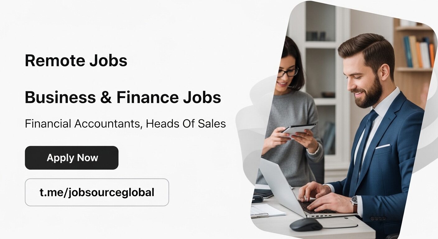 Business and Finance Remote jobs