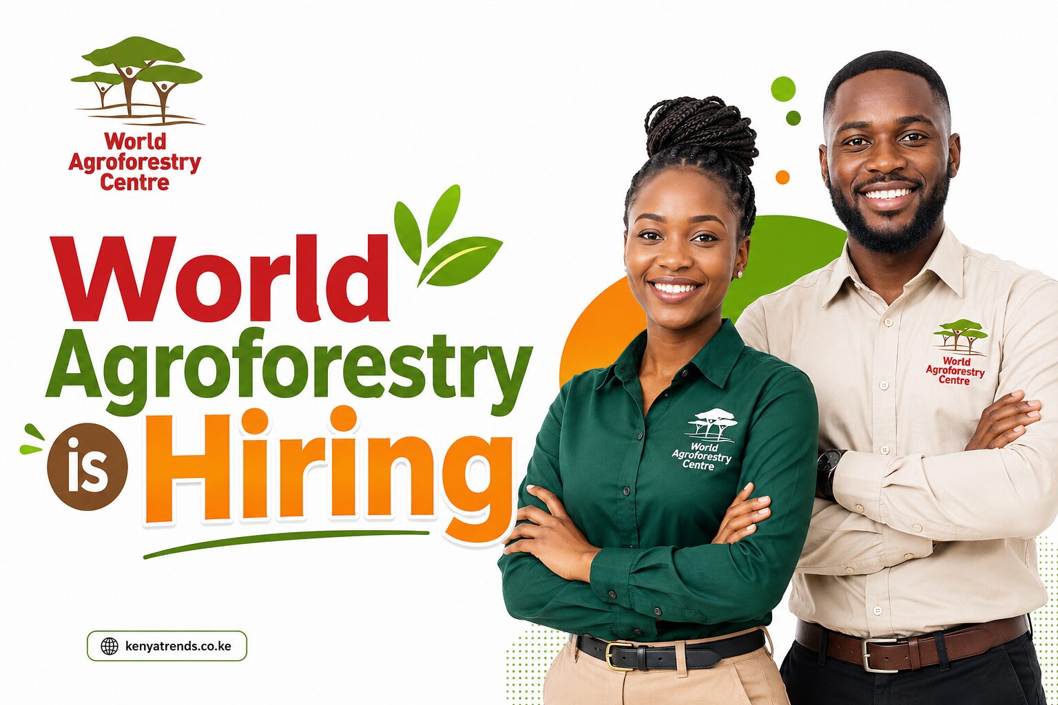 The World Agroforestry is Hiring, 10 Vacancies The World Agroforestry is Hiring
