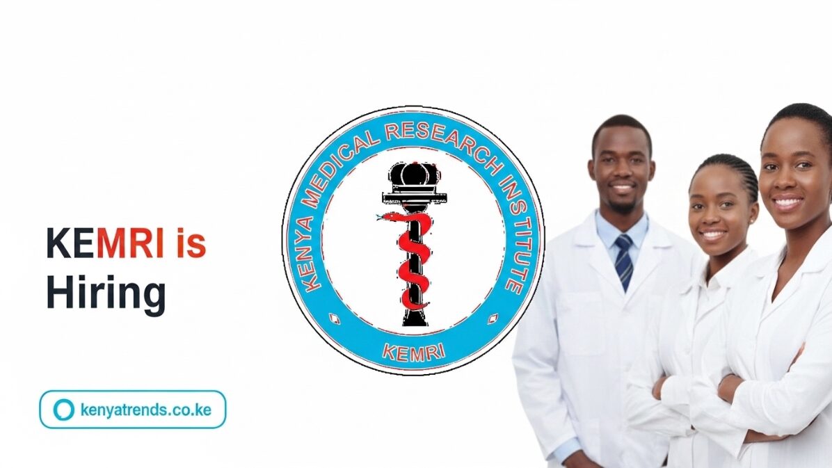 26 Vacancies Open At KEMRI