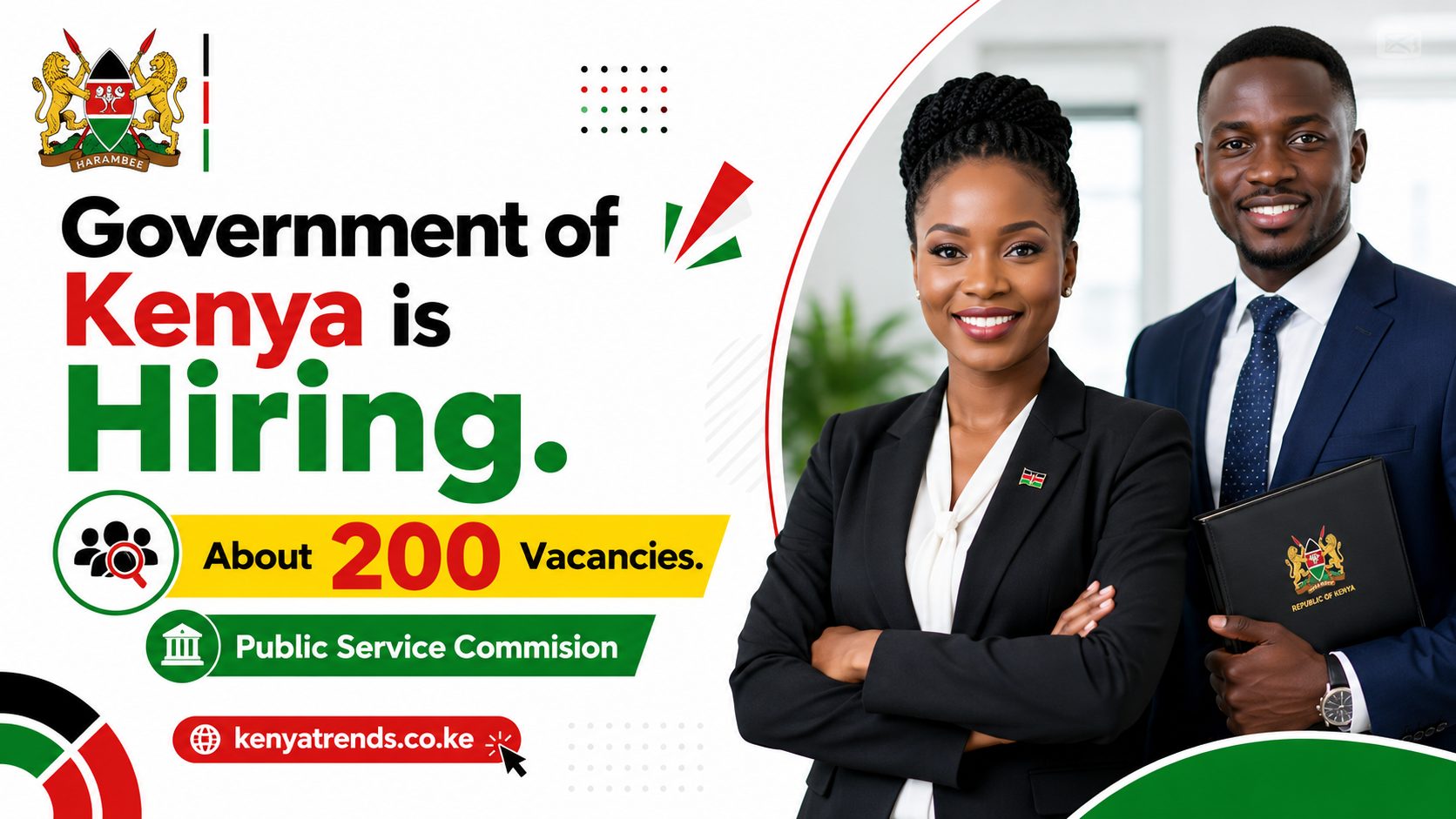 Government Jobs. PSC of Kenya is Hiring about 200 Professionals in the Public Sector.